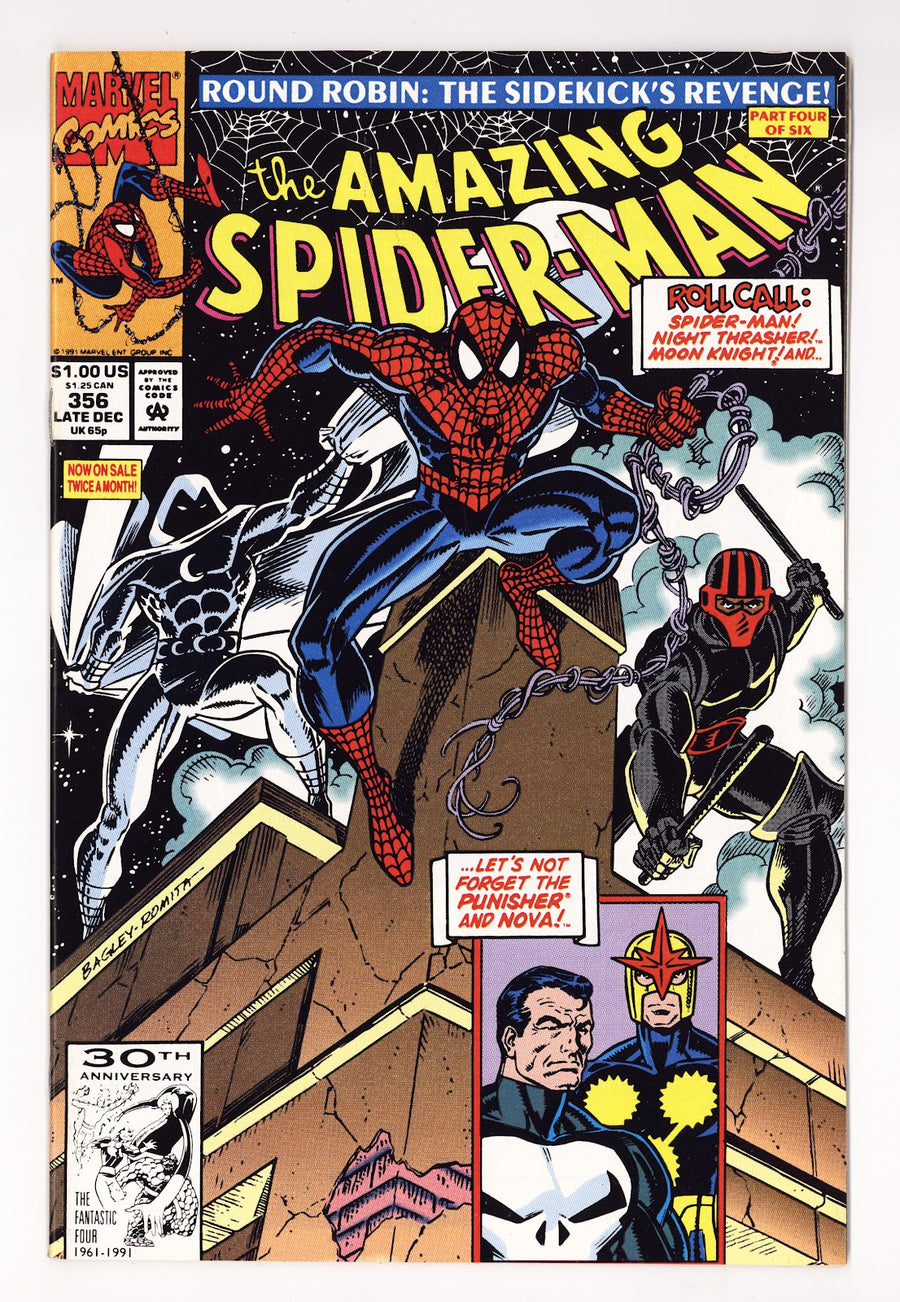 The Amazing Spider-Man Vol 1 356 High Grade (1991)  