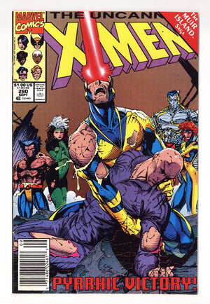 The Uncanny X-Men Vol 1 280  Low Grade   (1991)   Newsstand