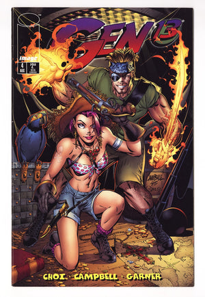 Gen 13 Vol 2 4  Mid Grade   (1995)