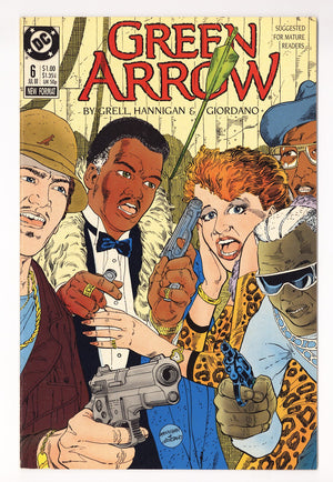 Green Arrow Vol 2 6  High Grade   (1988)