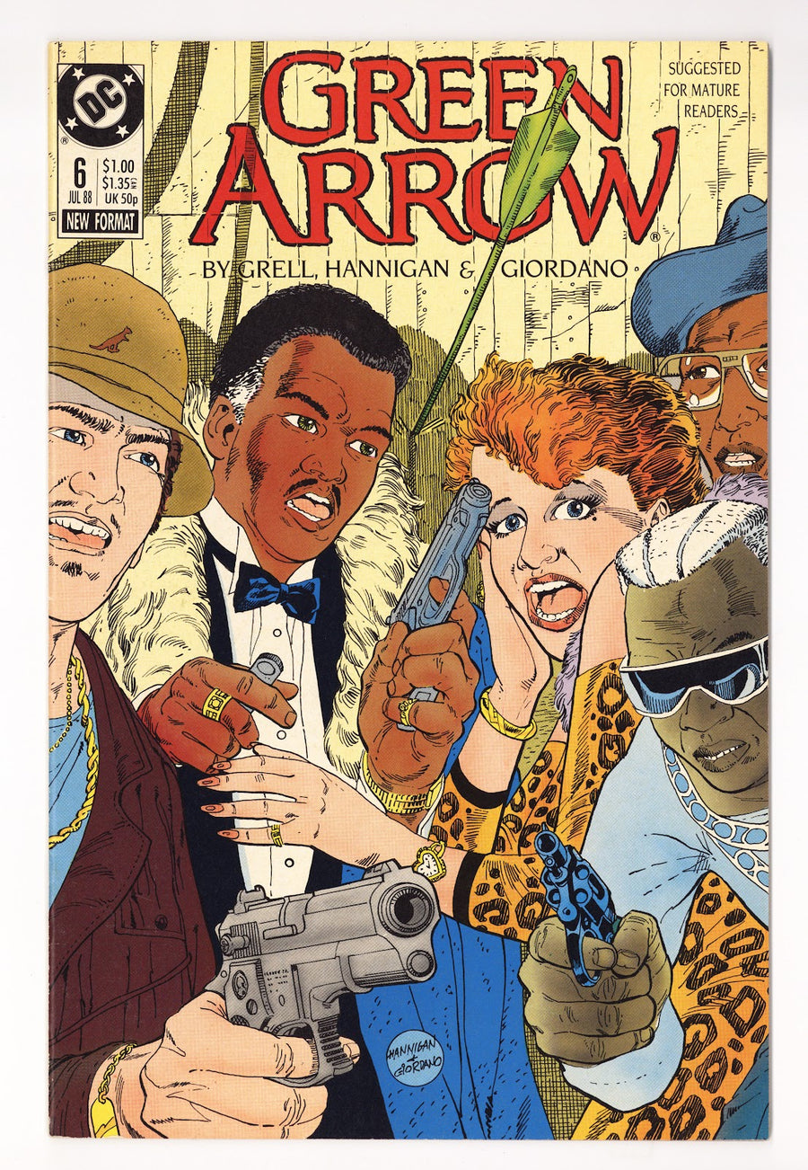 Green Arrow Vol 2 6  High Grade   (1988)