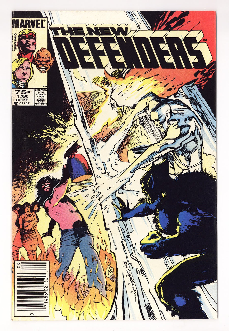 The Defenders Vol 1 135  Mid Grade   (1984)   Canadian Price Variant