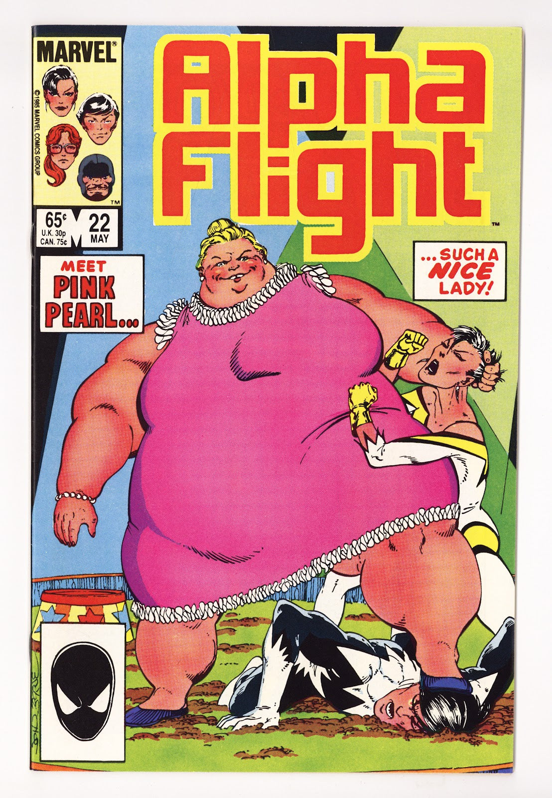 Alpha Flight Vol 1 22 High Grade (1985) Direct 