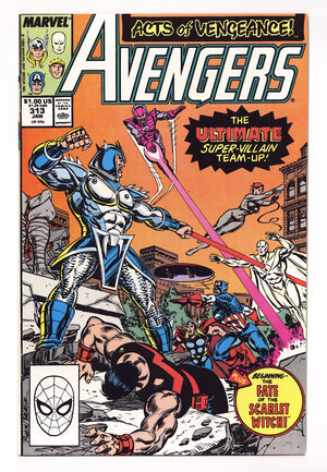 The Avengers Vol 1 313 High Grade (1990)