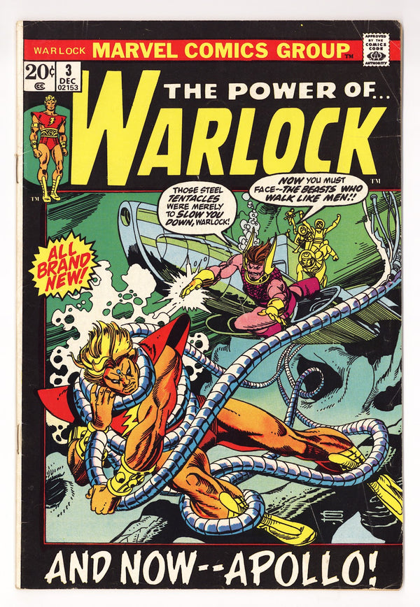 Warlock   3  VG+ (4.5)   (1972)