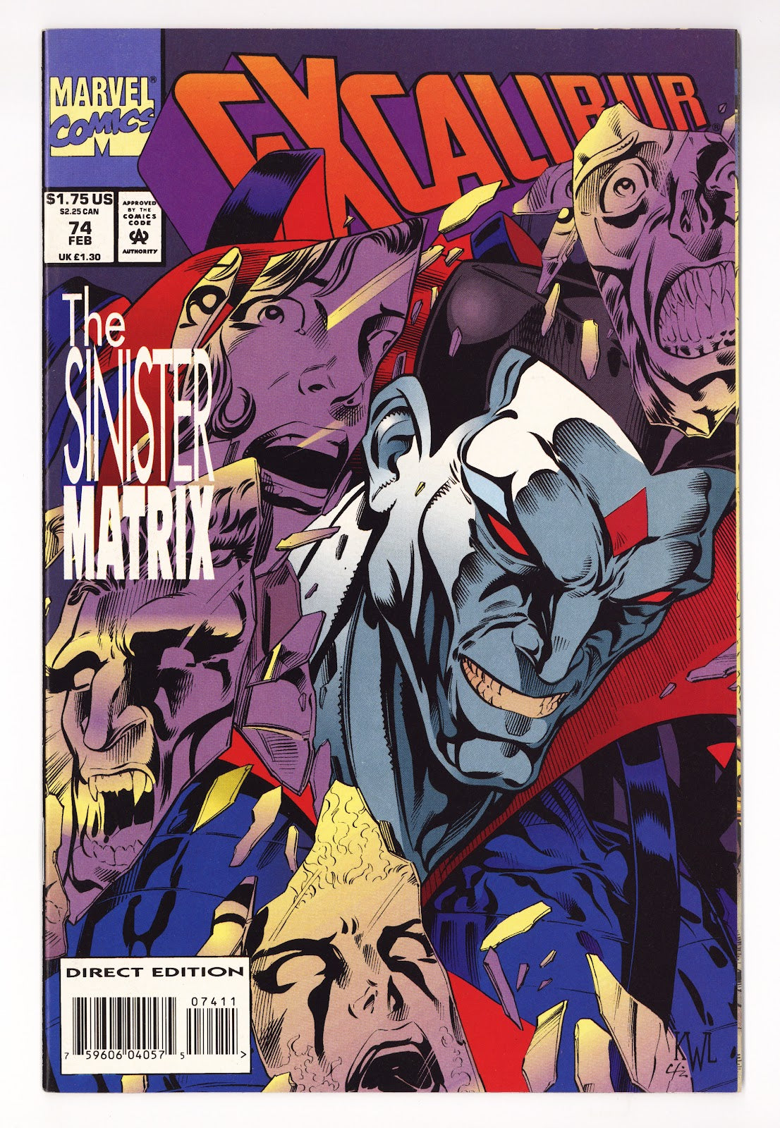 Excalibur Vol 1 74  High Grade   (1994)     