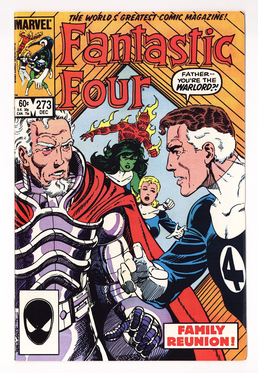 Fantastic Four Vol 1 273  VF+ (8.5)   (1984)