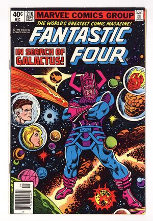 Fantastic Four Vol 1 210 VF- (7.5) (1979) Newsstand