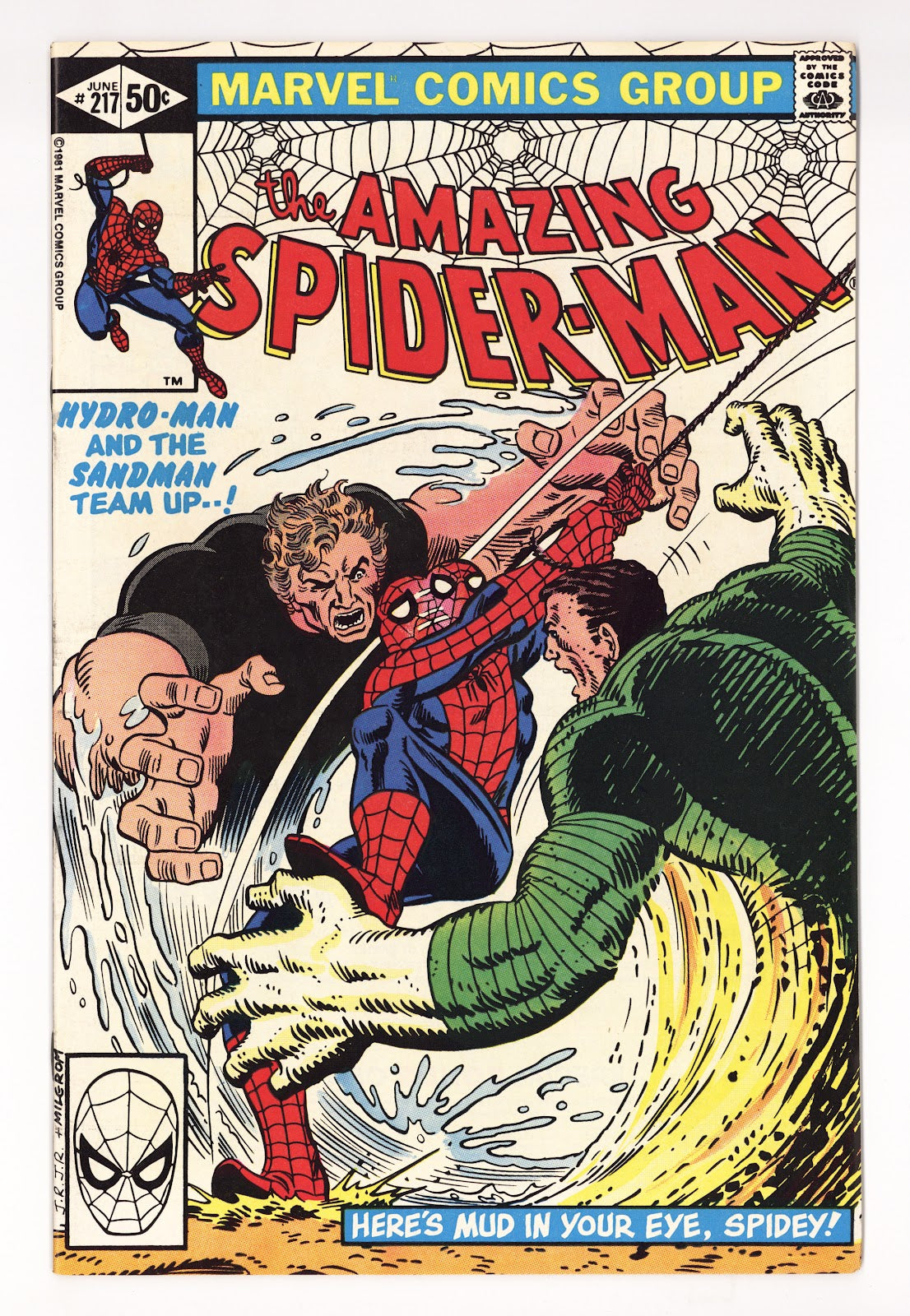 The Amazing Spider-Man Vol 1 217  VF+ (8.5)   (1981)
