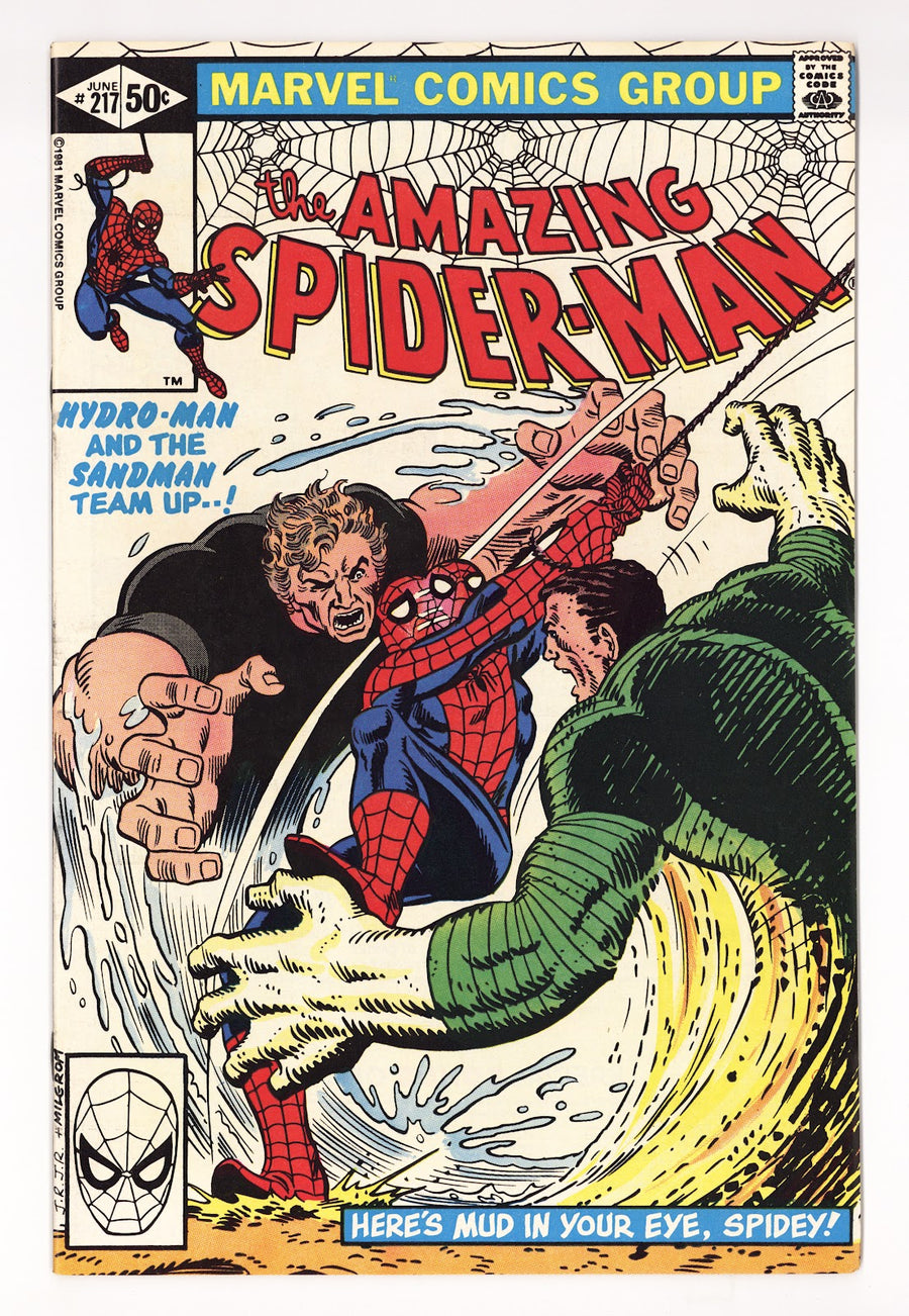 The Amazing Spider-Man Vol 1 217  VF+ (8.5)   (1981)