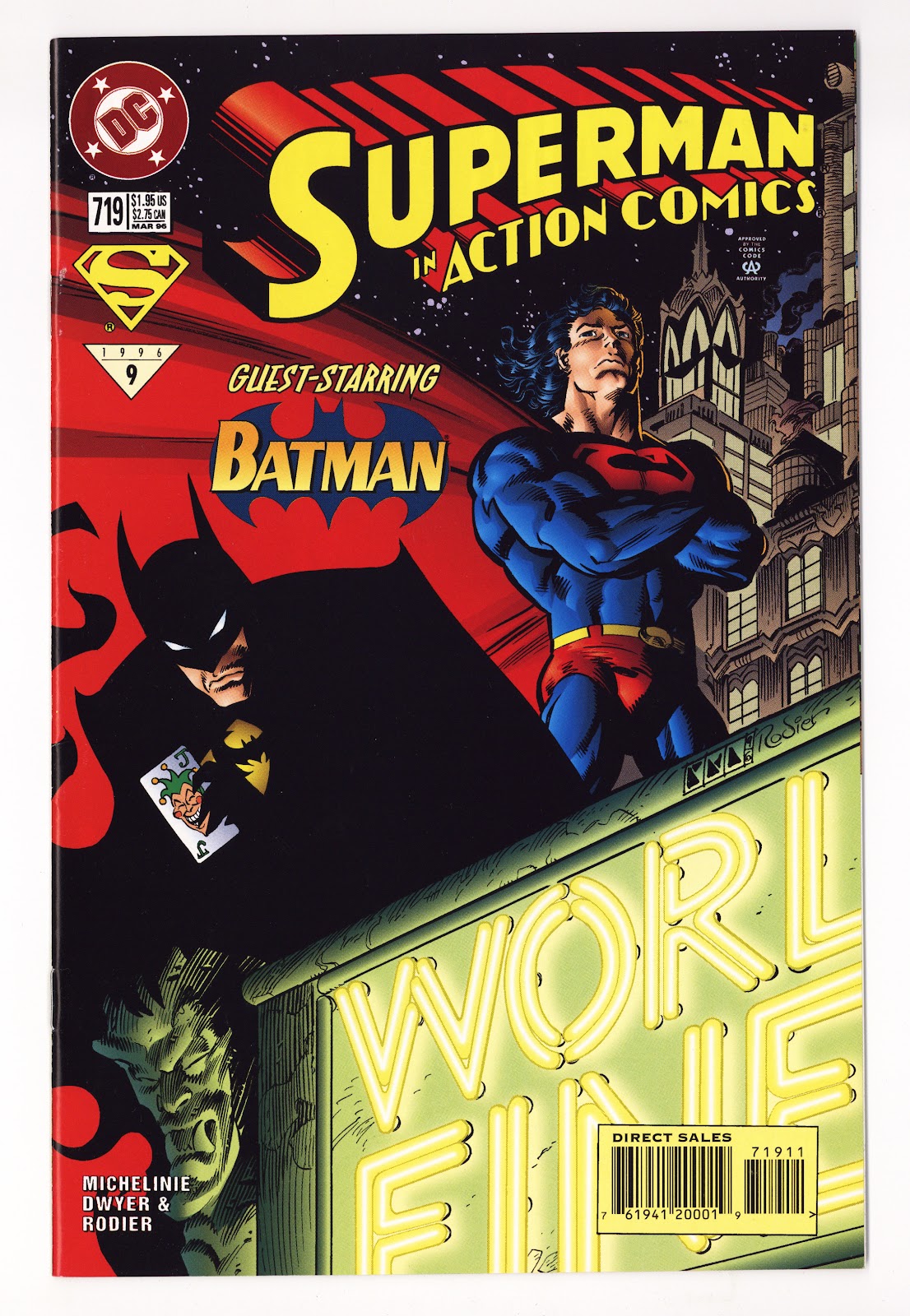 Action Comics Vol 1 719  Mid Grade   (1996)