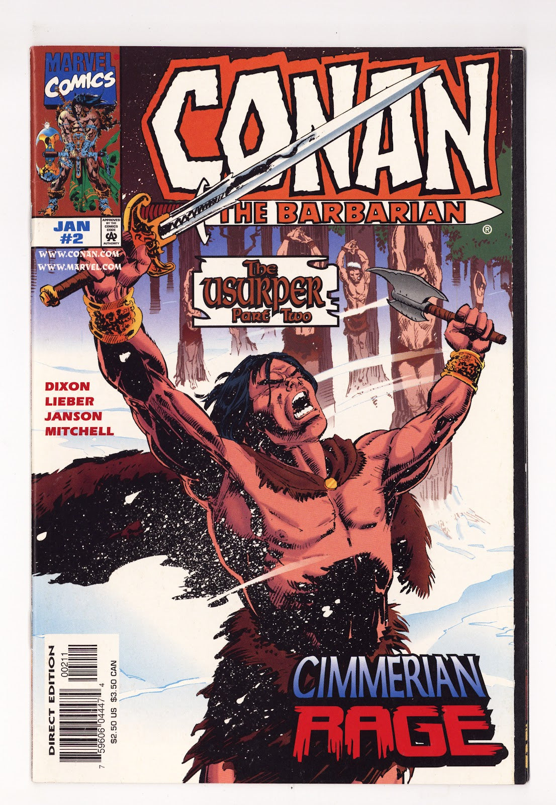 Conan the Barbarian: The Usurper   2  High Grade   (1998)     