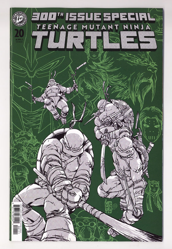 Teenage Mutant Ninja Turtles Vol 6 20 (300) Cammuncoli  Incentive NM (9.4) NM (9.4) (2026)