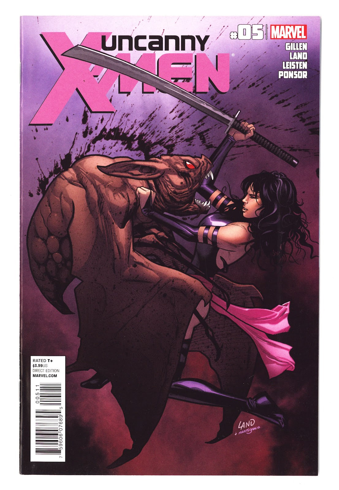 Uncanny X-Men Vol 2 5  High Grade   (2012)     