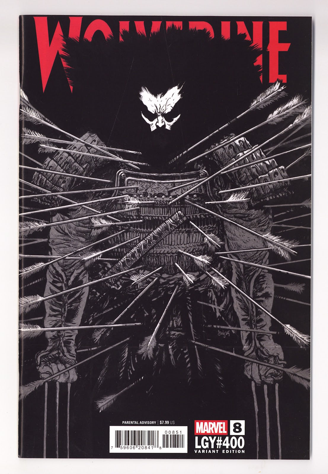 Wolverine Vol 8 8 (400) NM- (9.2) (2025) Johnson Variant 