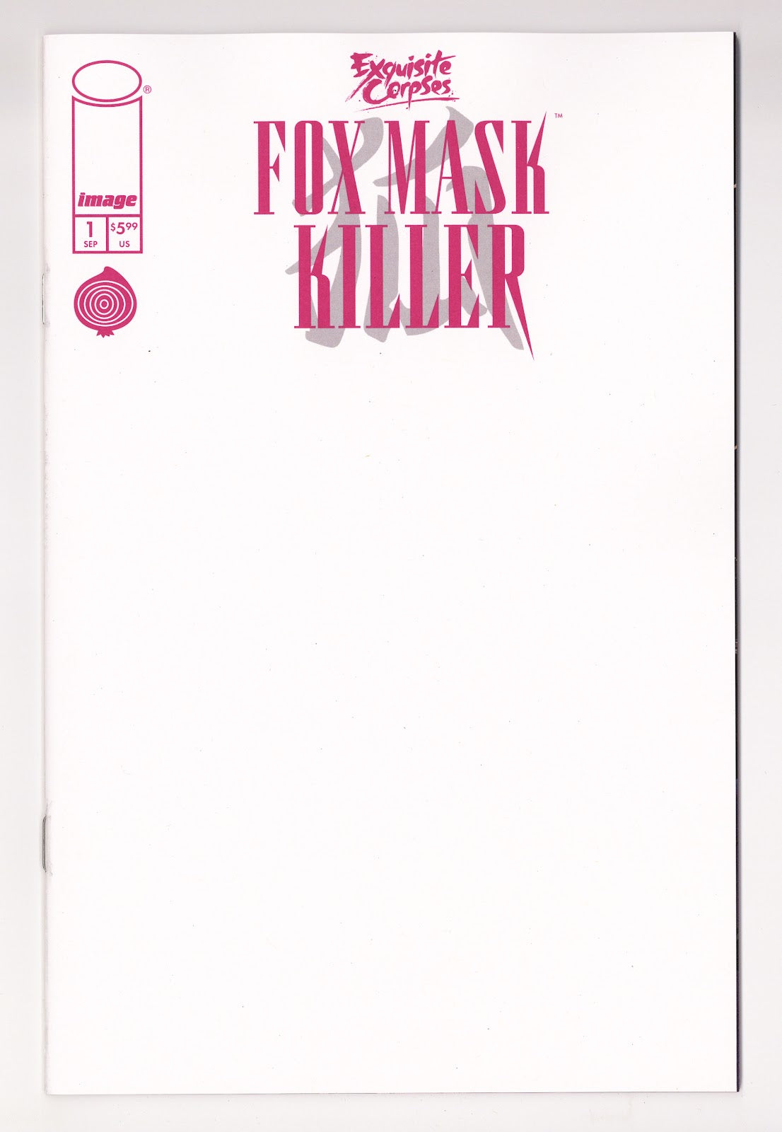 Exquisite Corpses Fox Mask Killer  1   Sketch Blank Variant   (2026)