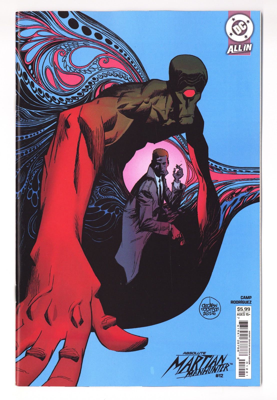 Absolute Martian Manhunter 12 Robinson Variant (2026)