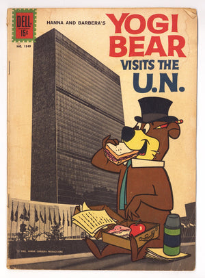 Four Color Vol 2 1349 GD/VG (3.0) Yogi Bear Visits the U.N. (1961)