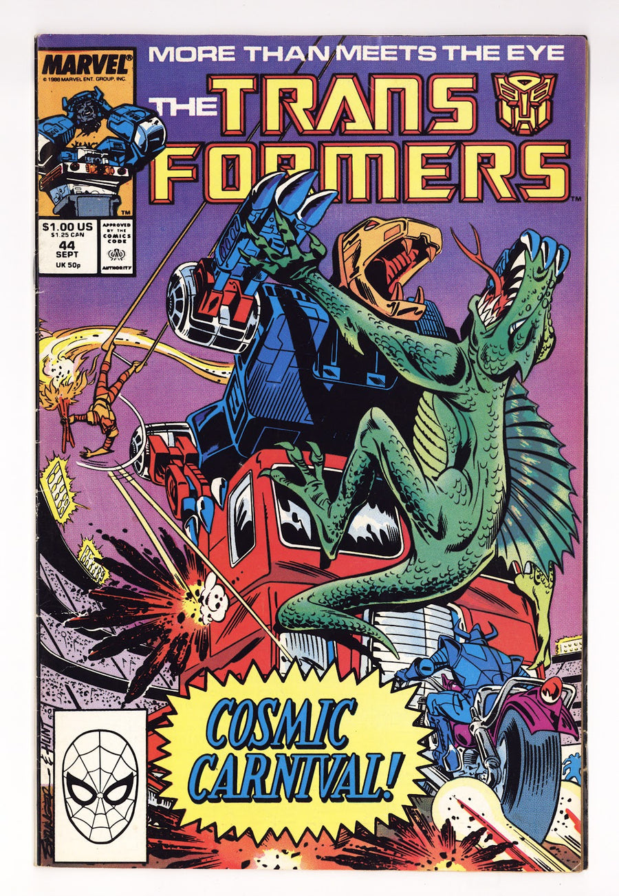 The Transformers Vol 1 44  Low Grade   (1988)     