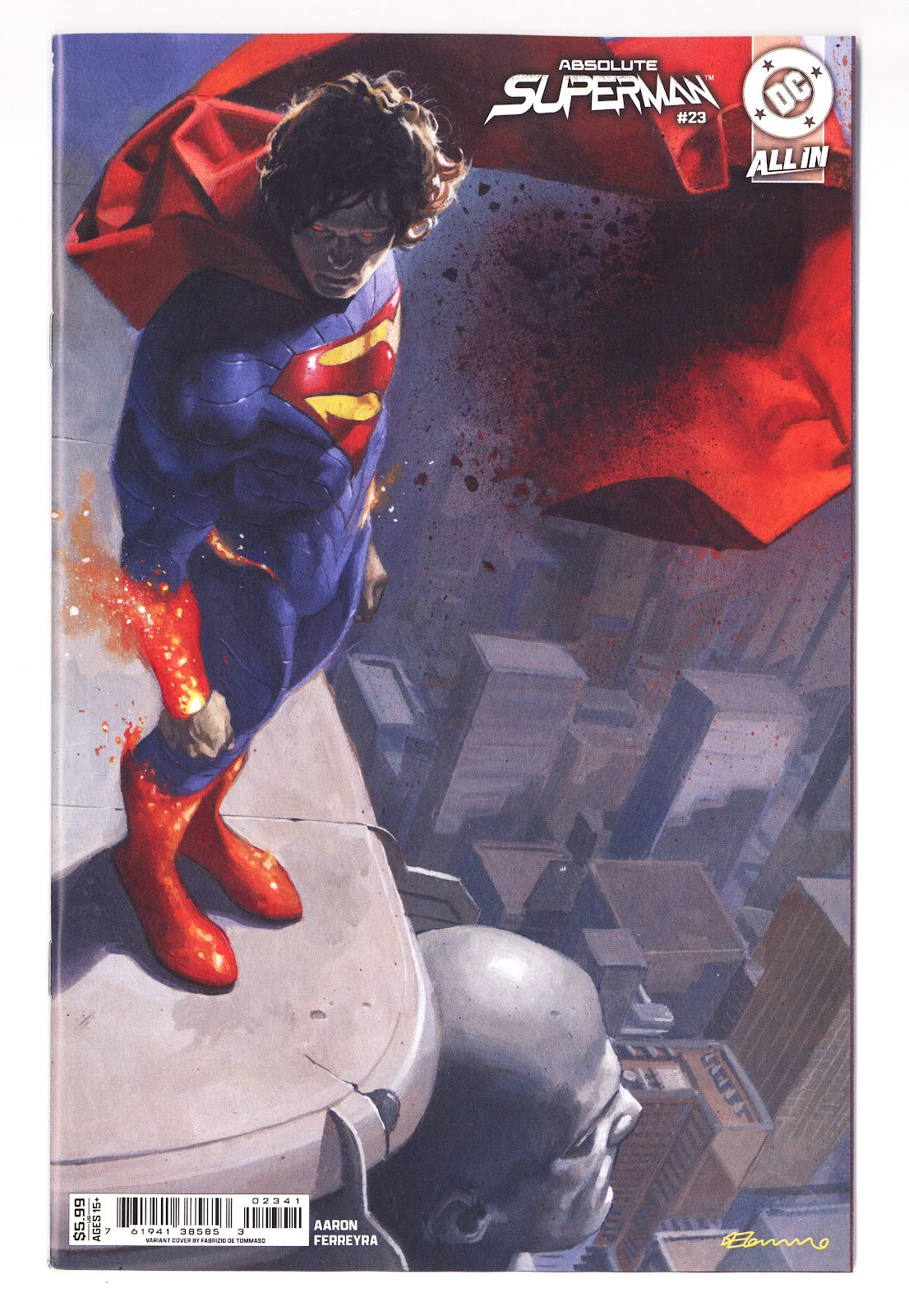 Absolute Superman 23 Tommaso Variant (2026)