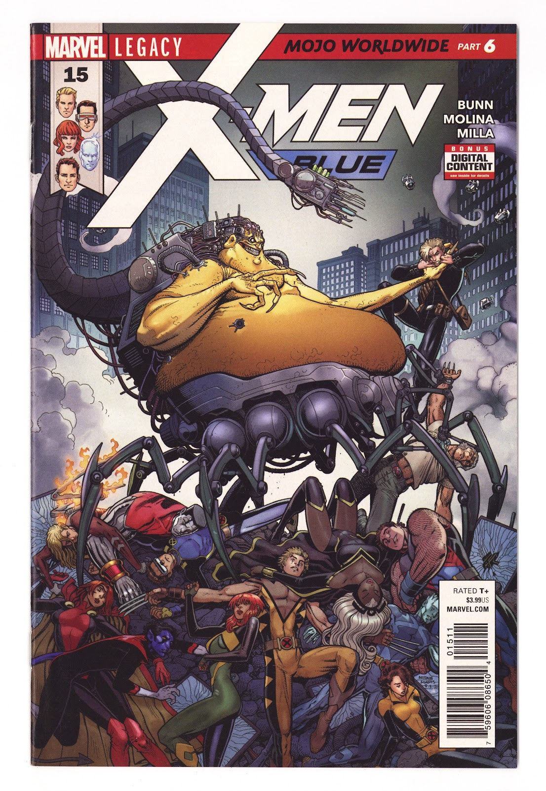 X-Men: Blue 15 High Grade (2018) 