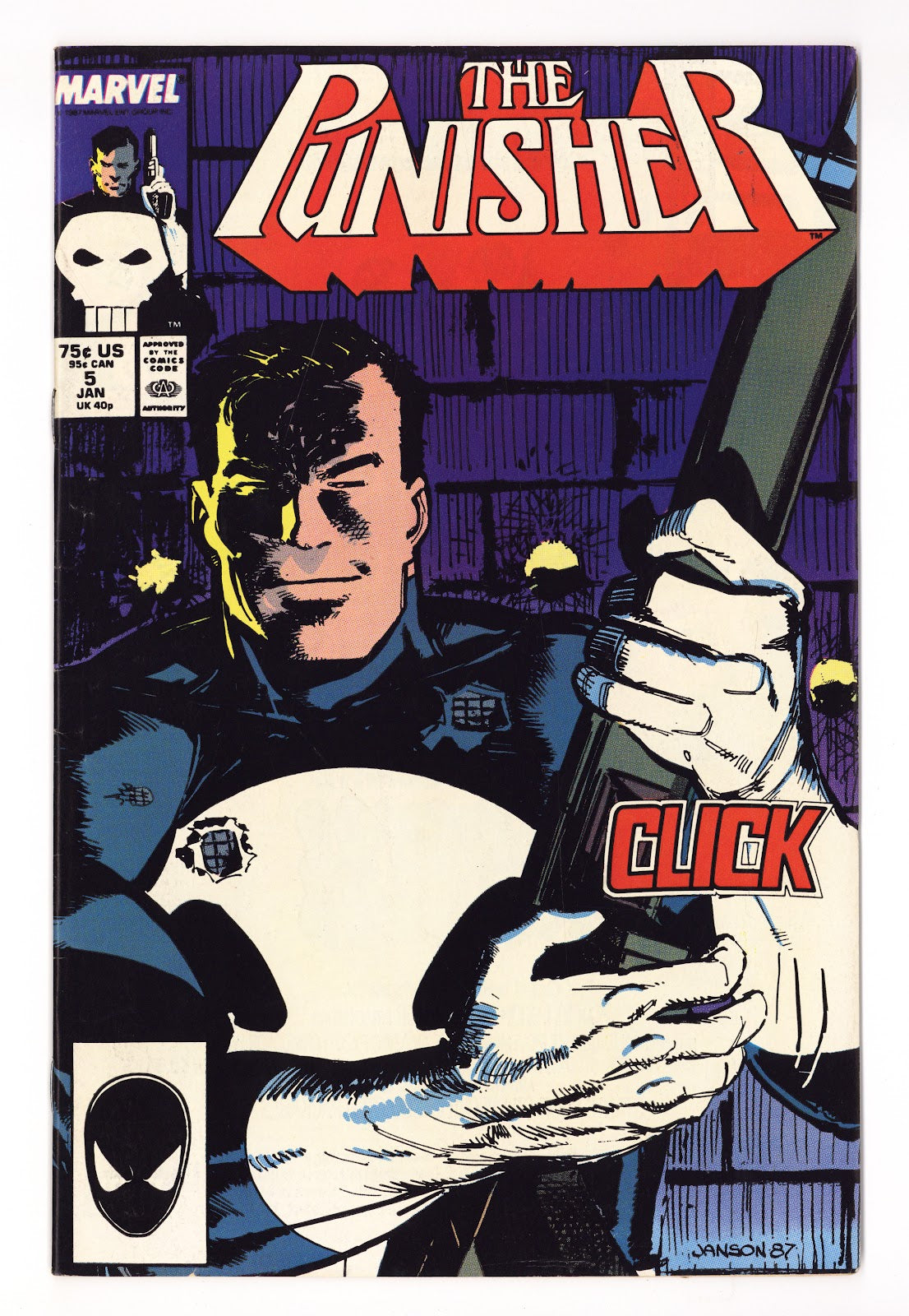 The Punisher Vol 2 5 Mid Grade (1988) Direct 