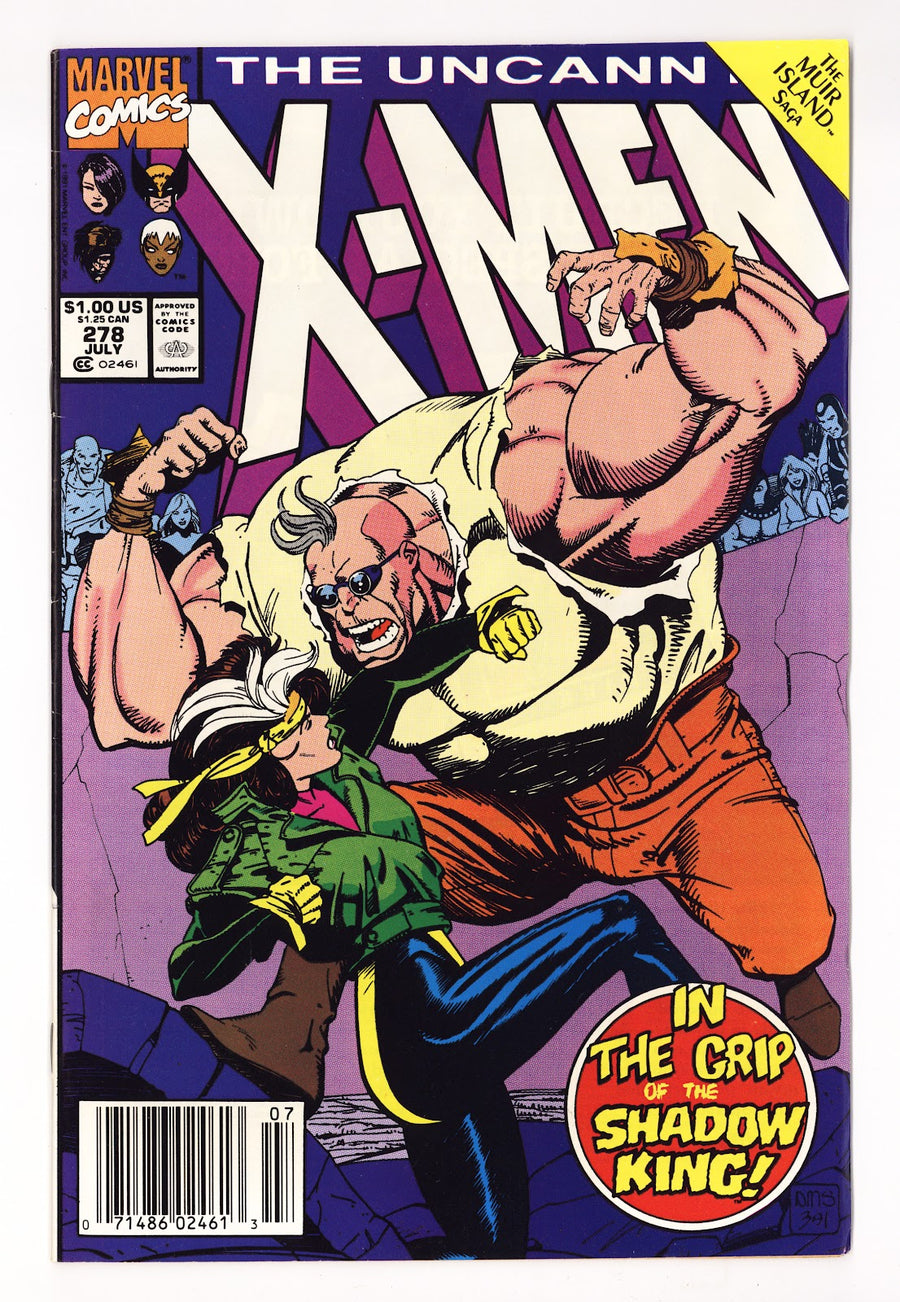 The Uncanny X-Men Vol 1 278  Mid Grade   (1991)   Newsstand