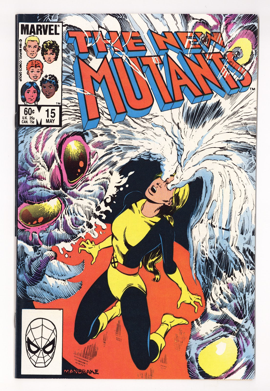 The New Mutants Vol 1 15 High Grade (1984) Direct 