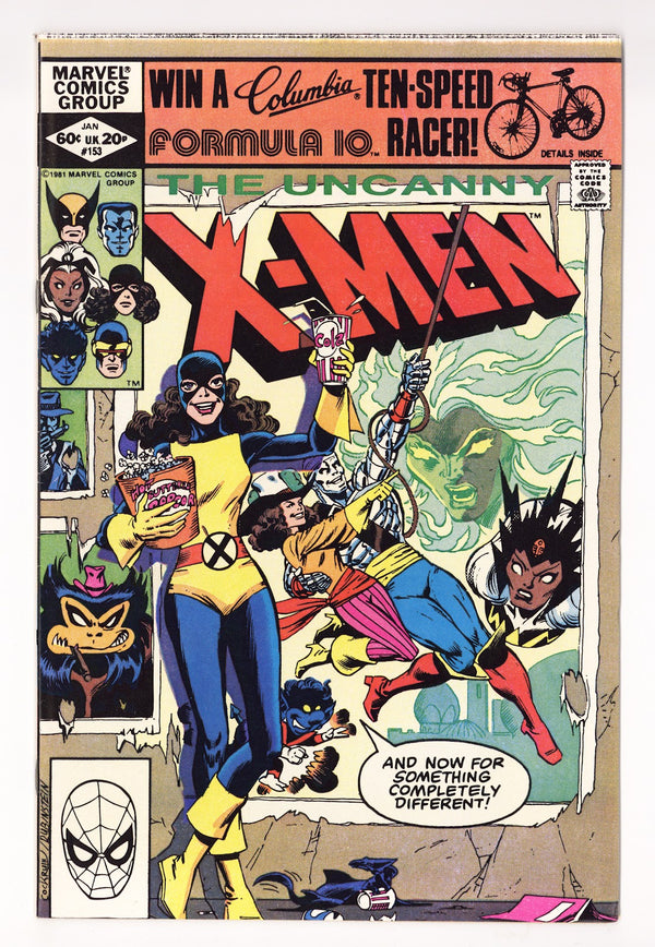 The Uncanny X-Men Vol 1 153  VF (8.0)   (1982)