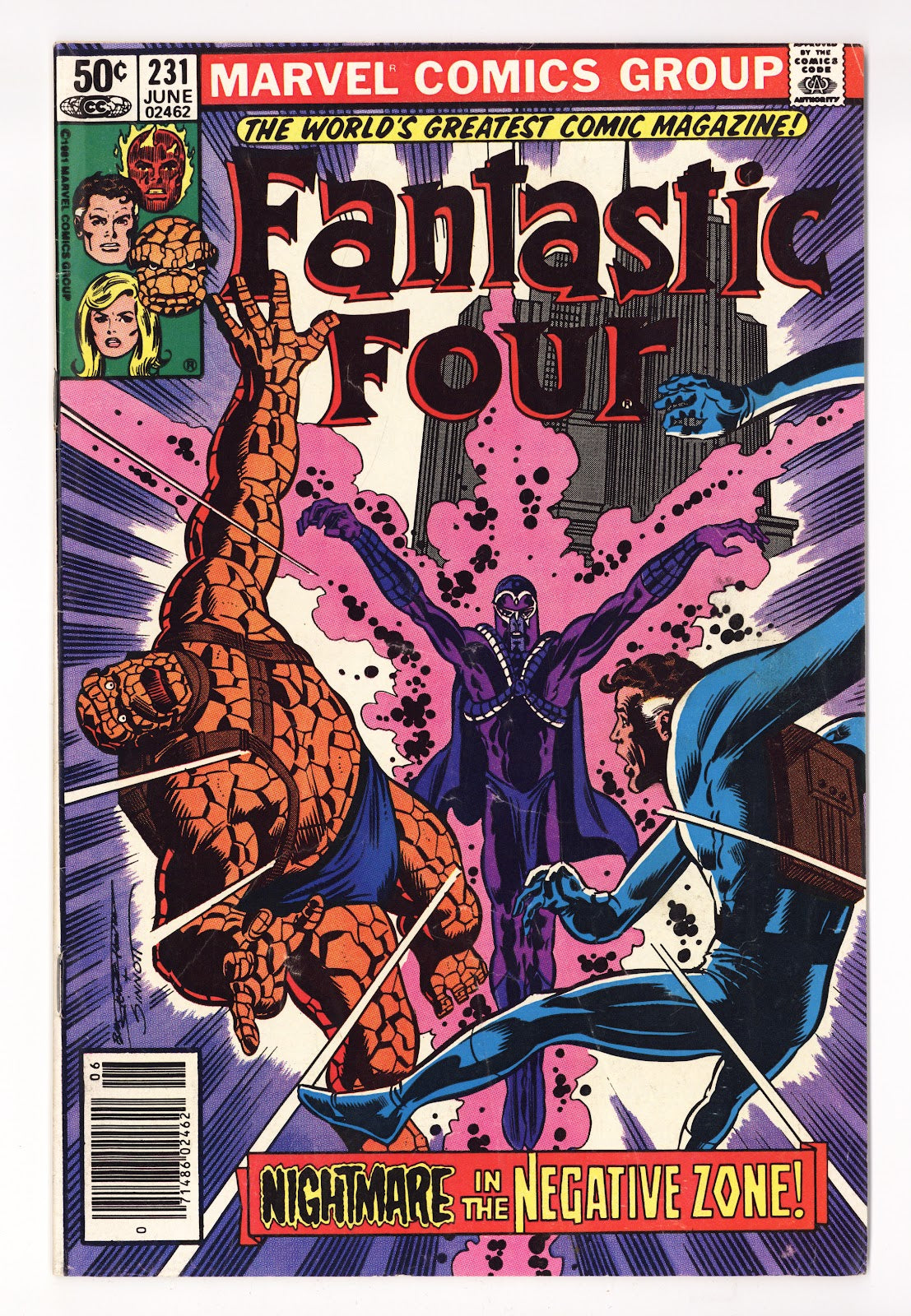 Fantastic Four Vol 1 231  Mid Grade   (1981)   Newsstand  