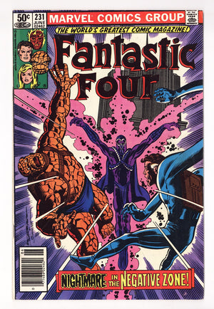 Fantastic Four Vol 1 231  Mid Grade   (1981)   Newsstand