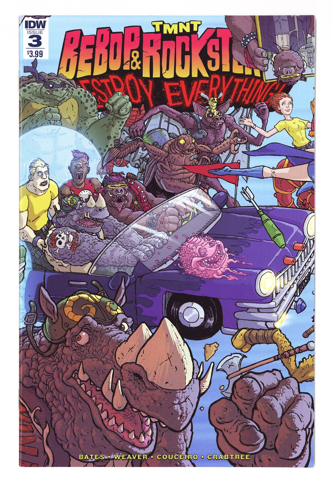 Teenage Mutant Ninja Turtles: Bebop & Rocksteady Destroy Everything 3 High Grade (2016) 