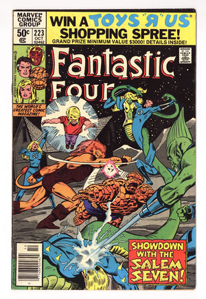 Fantastic Four Vol 1 223 Mid Grade (1980) Newsstand