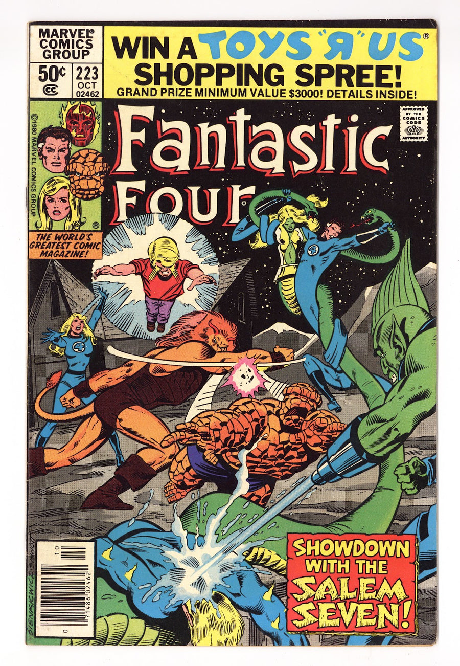 Fantastic Four Vol 1 223 Mid Grade (1980) Newsstand 