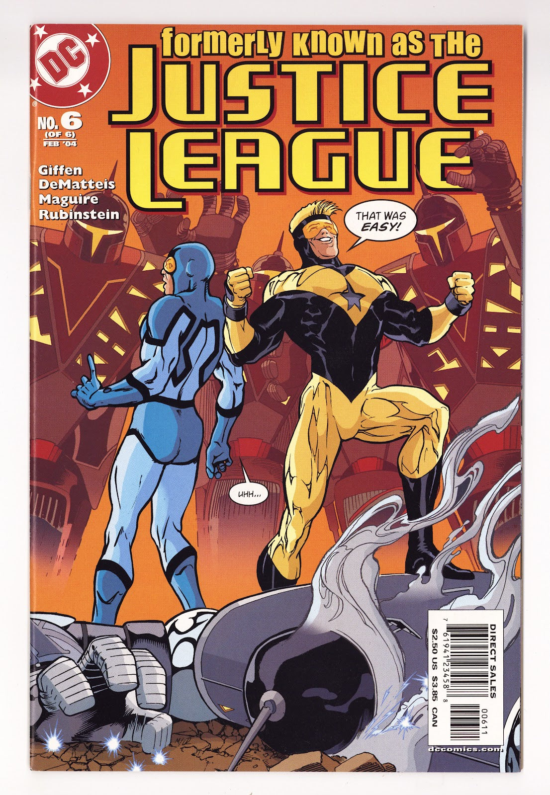 Formerly Known as the Justice League 6 High Grade (2004) 