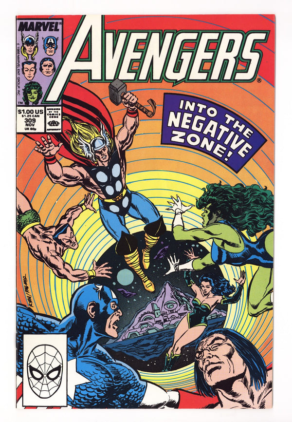 The Avengers Vol 1 309 High Grade (1989)
