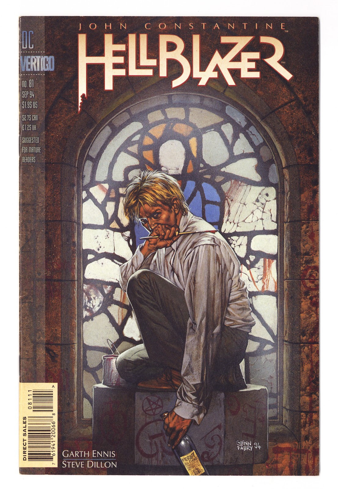 Hellblazer Vol 1 81  Mid Grade   (1994)