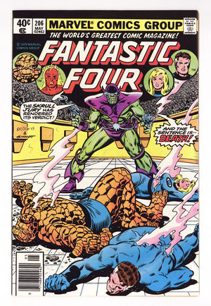 Fantastic Four Vol 1 206 Mid Grade (1979)