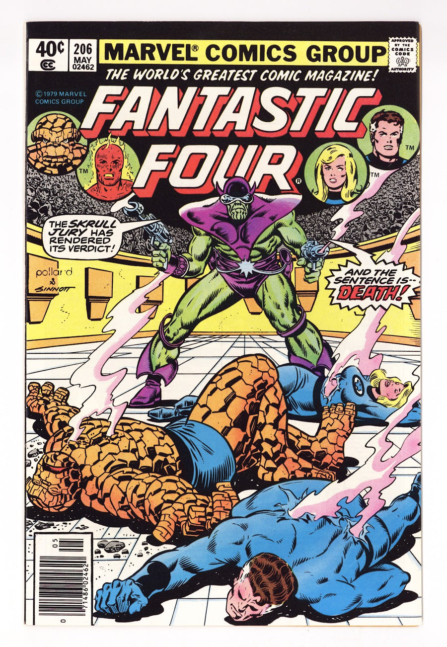 Fantastic Four Vol 1 206 Mid Grade (1979) 
