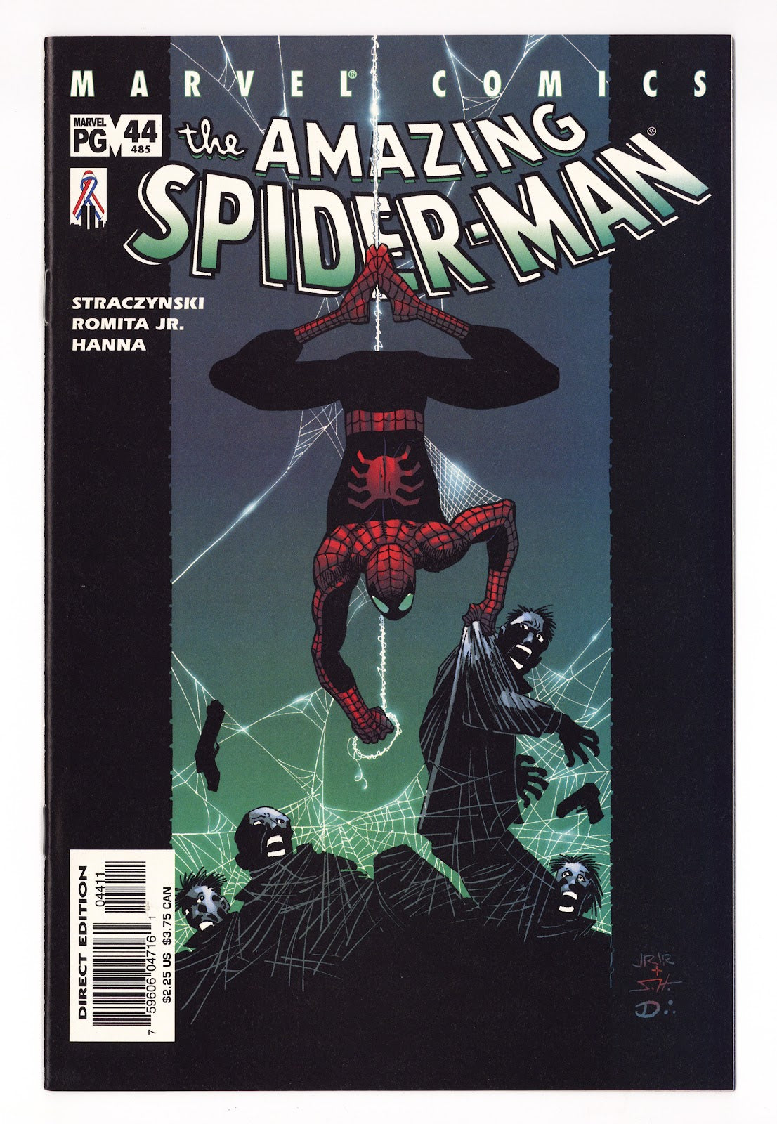 The Amazing Spider-Man Vol 2 44 (485) High Grade (2002)  