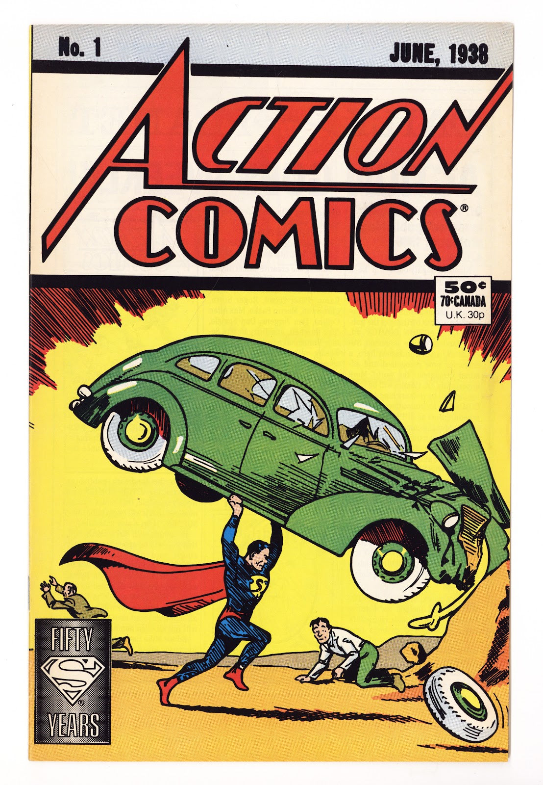 Action Comics [50th Anniversary Edition] 1 VF (8.0) (1988)  