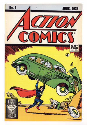 Action Comics [50th Anniversary Edition] 1 VF (8.0) (1988)