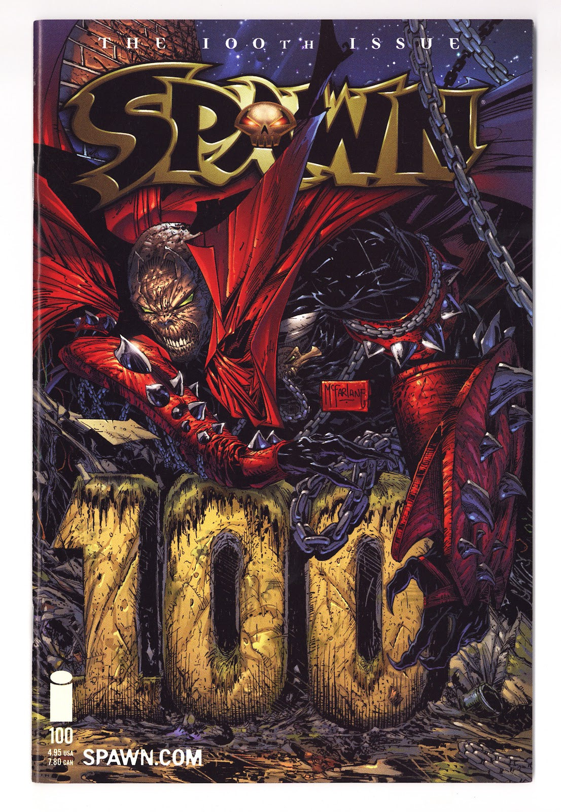 Spawn 100 VF (8.0) (2000) McFarlane 