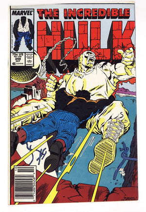 The Incredible Hulk Vol 1 348  Mid Grade   (1988)   Newsstand