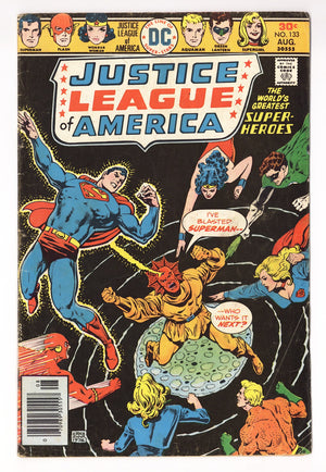Justice League of America Vol 1 133 Low Grade (1976)