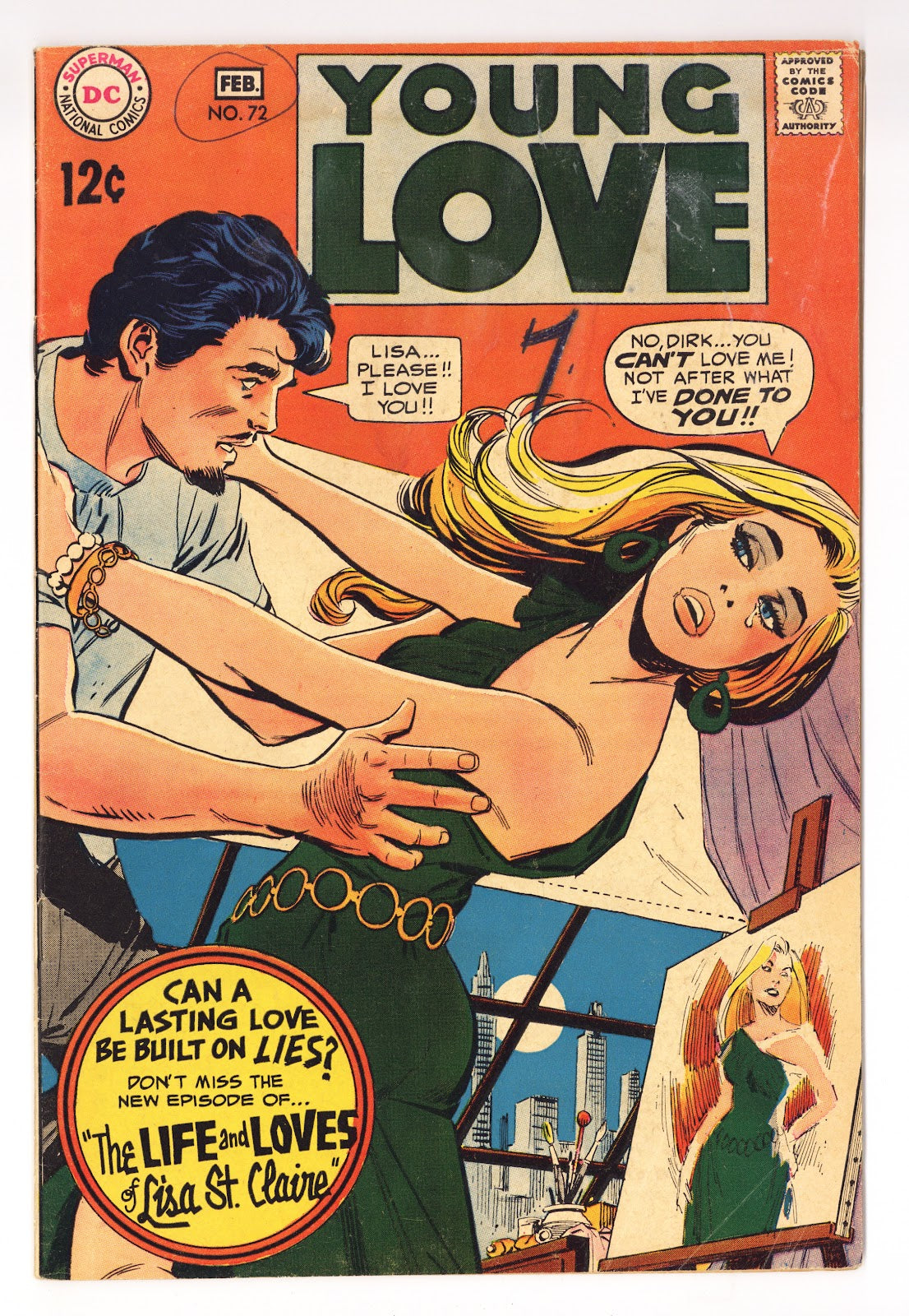 Young Love   72  GD/VG (3.0)   (1969)     