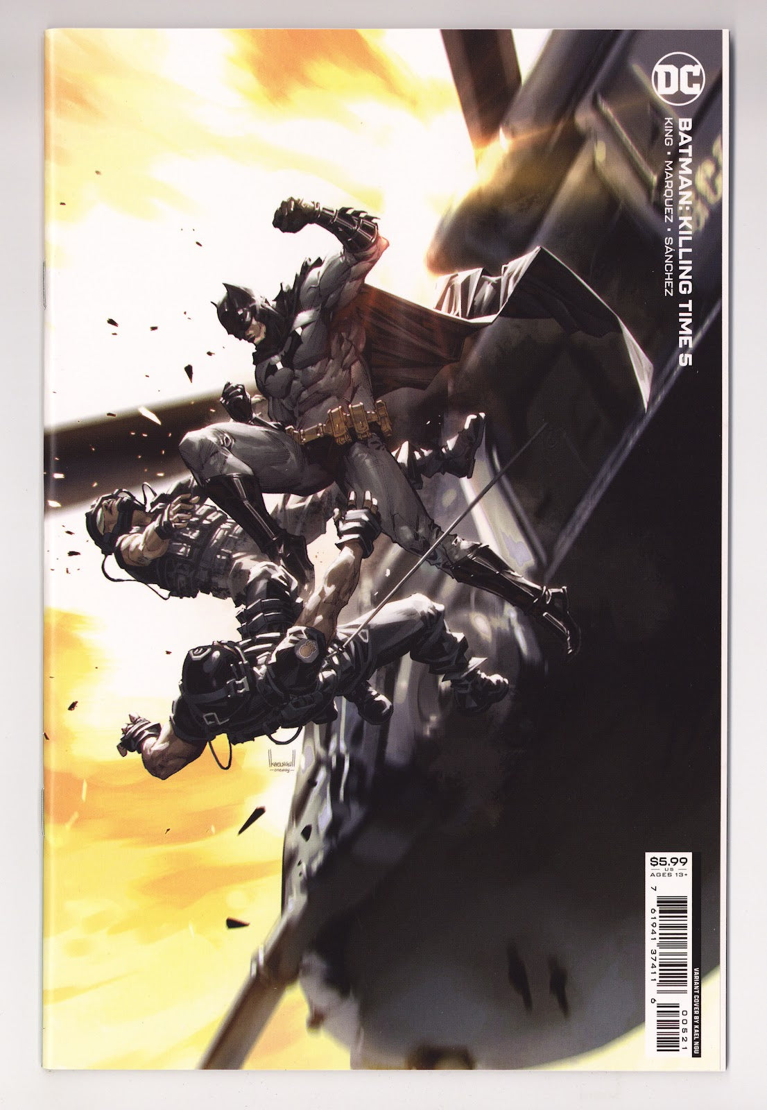 Batman: Killing Time 5 High Grade (2022) Ngu Variant 