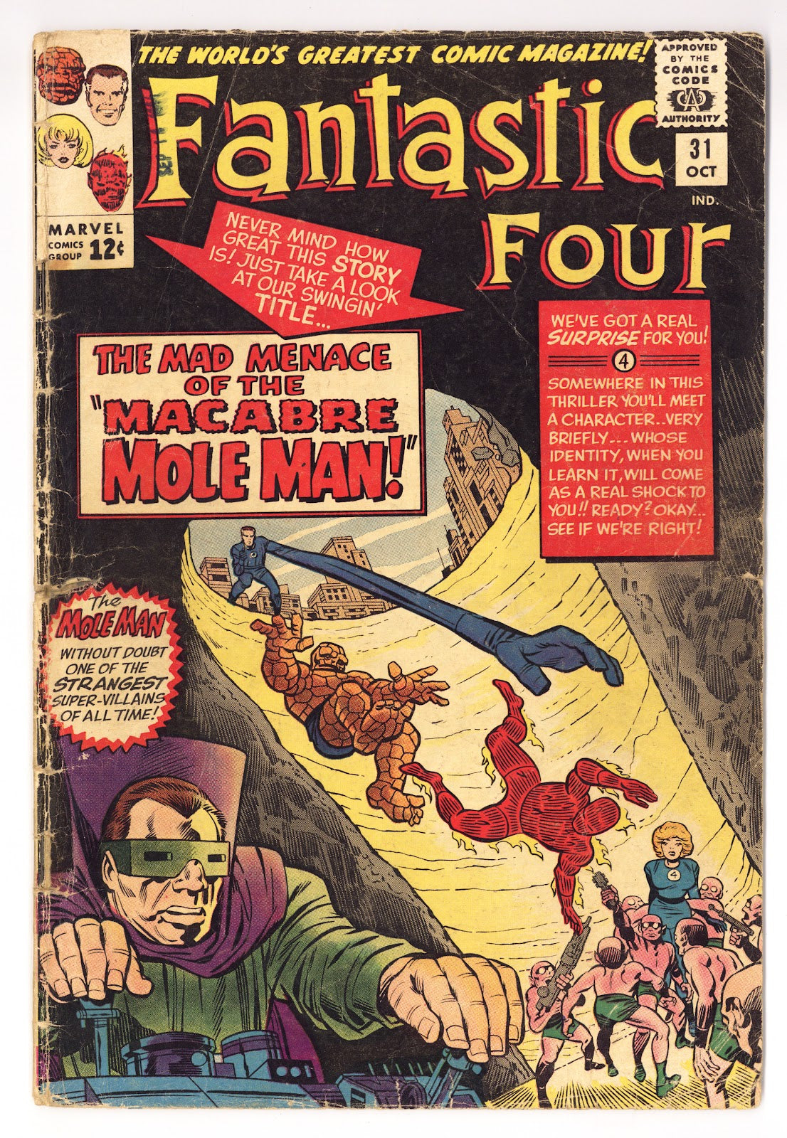 Fantastic Four Vol 1 31 FR/GD (1.5) (1964) 