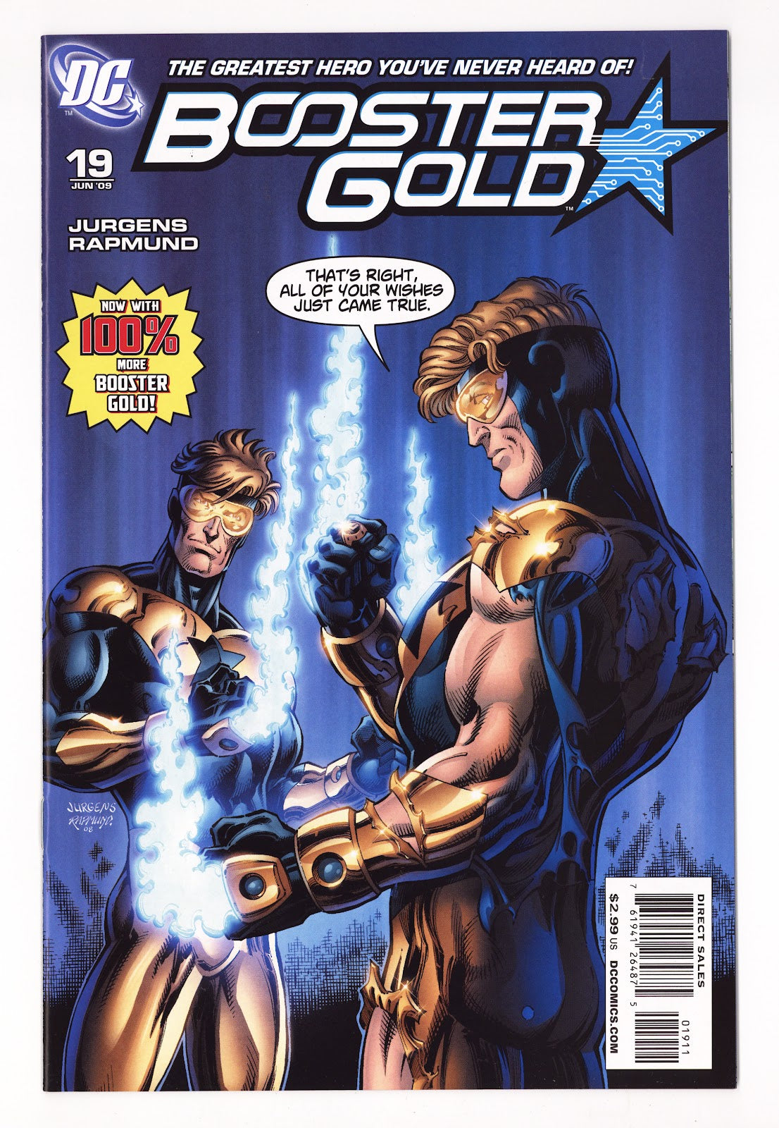 Booster Gold Vol 2 19  High Grade   (2009)     