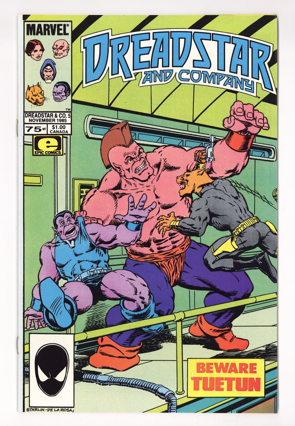 Dreadstar and Company   5  High Grade   (1985)   Direct